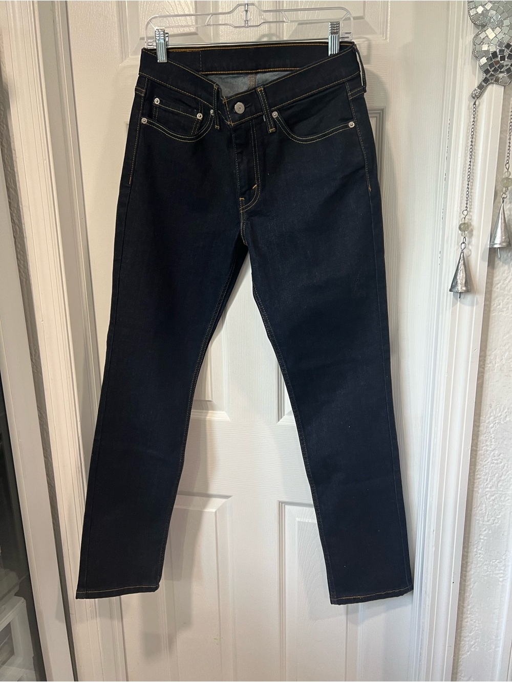Levi's Men's Raw Indigo Straight Jeans